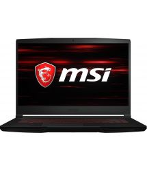 MSI Ноутбук GF63 15.6 FHD, Intel i7-12650H, 16GB, F512GB, NVD4050-6, DOS, черный