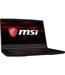 MSI Ноутбук GF63 15.6 FHD, Intel i7-12650H, 16GB, F512GB, NVD4050-6, DOS, черный