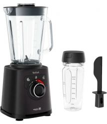 Tefal Блендер стационарный Perfectmix+ 1200Вт, чаша-2000мл, емкость для смузи, стекло, черный