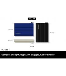 Портативный SSD Samsung 1TB USB 3.2 Gen 2 Type-C T7 Shield