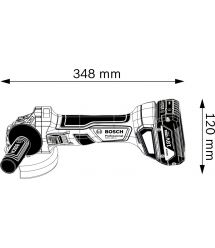 Bosch Шлифмашина угловая аккумуляторная Professional GWS 180-LI