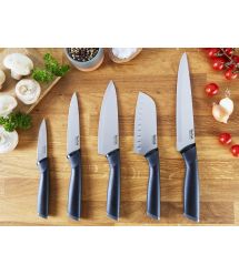 Tefal Набор ножей Essential, 3шт, нержавеющая сталь, пластик, черный