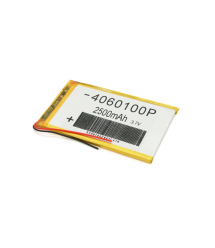 Літій-полімерний акумулятор 4*60*100mm (Li-ion 3.7В 2500мА&ampmiddotгод)