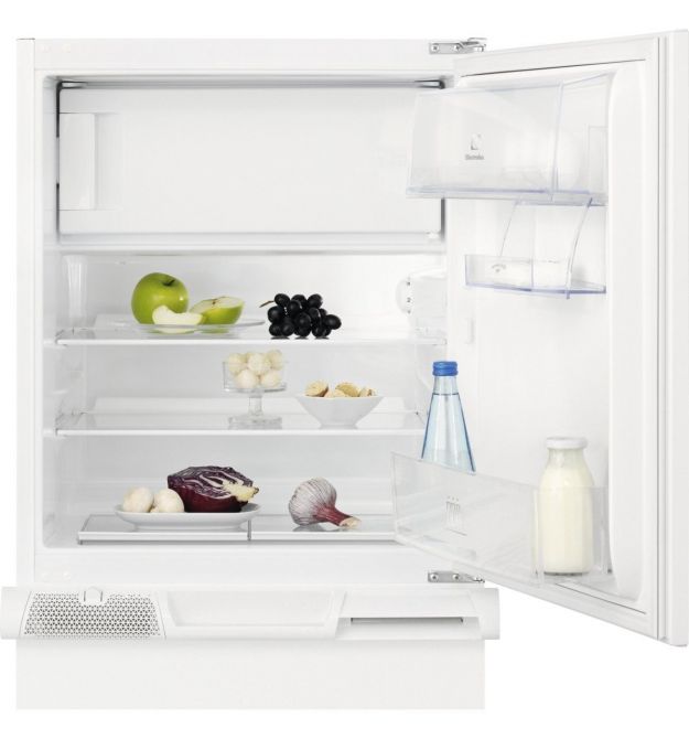 Холодильник Electrolux встроенный с верхней морозилкой, 82x56х55, холод.отд.-90л, мороз.отд.-16л, 1дв., А+, ST, белый