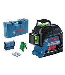 Нивелир лазерный Bosch GLL 3-80 G, до 30м с приемником 120м