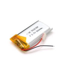 Літій-полімерний акумулятор 5 * 20 * 35mm (Li-ion 3.7В 500мА &ampmiddot год)