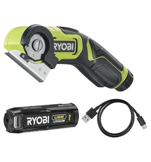 Резак Ryobi RCT4-120G аккумуляторный, 4В USBLIthium, АКБ 1х2Ач