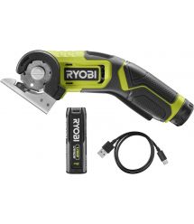 Резак Ryobi RCT4-120G аккумуляторный, 4В USBLIthium, АКБ 1х2Ач