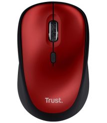 Миша Trust Yvi+ Silent WL ECO RED