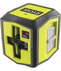 Ryobi Нивелирлазерный RBCLLR1 до 10м, перекрестный, красный луч, 0.4кг