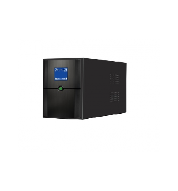 ИБП Ritar E-RTM650 (390W) ELF-D, LCD, AVR, 2st, 2xSCHUKO socket, 1x12V7Ah, metal Case Q4 (370*130*210) 4.8 кг (310*85*140)