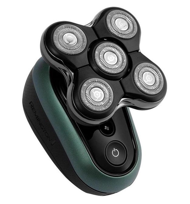 Remington Бритва електр. RX7 ULTIMATE роторная, бритв.головок-5, Li-Ion, сух.+влажн., триммер, черно-зеленый