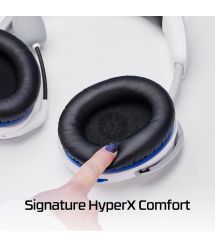 HyperX Гарнитура Cloud Stinger 2 PS4/PS5, mini-jack, бело-синий