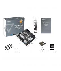 ASUS Материнcкая плата PRIME H610I-PLUS-CSM s1700 H610 2xDDR5 M.2 HDMI D-Sub DP mITX