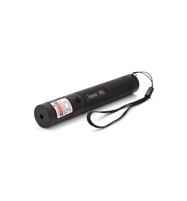 Лазерна указка Laser303, з лазером червоного кольору, живлення від акумулятора Li-ion 18650