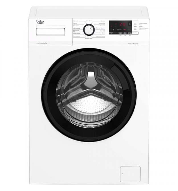 Beko Стиральная машина Beko фронтальная, 6кг, 1200, A+++, 45см, дисплей, инвертор, ПАР, белый