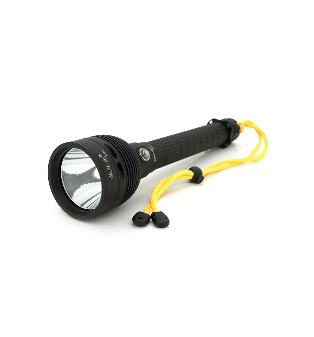 Ліхтар ручний WainLight HG66, 1LED Cree XHP50.2, 19W, 3x26650 - 8800mah, Black, IP68, кабель USB - Type-С, СЗУ(Азія) 320х72х36мм