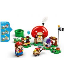 LEGO Конструктор Super Mario Nabbit в магазине Toad. Дополнительный набор