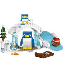 LEGO Конструктор Super Mario Снежное приключение семьи penguin. Дополнительный набор