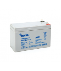 Акумуляторна батарея MERLION AGM GP1272L5 12 V 7,2 Ah (СПЕЦ КЛЕМА) ( 150 x 65 x 95 (100) ) White Q10
