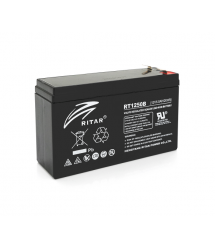 Акумуляторна батарея AGM RITAR RT1250BL, Black Case, 12V 5.0Ah ( 150 х 50 х 93 ) Q10