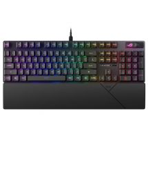 ASUS Клавиатура механическая ROG Strix Scope II, 105key, RX Red, USB-A, EN/UA, RGB, чёрный