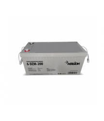 Тяговая аккумуляторная батарея AGM MERLION 6-DZM-200, 12V 200Ah М8 (495*165*230), Q1