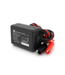 Автоматичне ЗУ для акумулятора 12V (MF, WET, AGM, GEL), HE, 100-260V, DC 14.7V, Струм заряду 13.8V - 1A, LCD, крокодили в компле