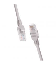 2E Патч-корд САТ 5e, UTP, 3м, 26AWG, RJ45, 7/0.16, Cu, LSZH, серый