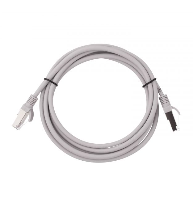 2E Патч-корд САТ 5e, FTP, 2м, 26AWG, RJ45, 7/0.16, Cu, LSZH, серый