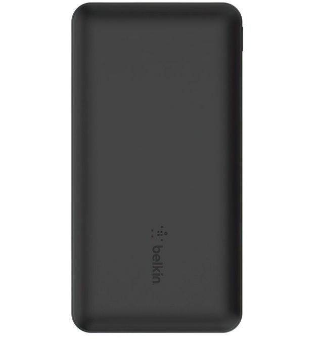 Belkin Портативное зарядное устройство 10000mAh, 15W Dual USB-A, USB-C, black