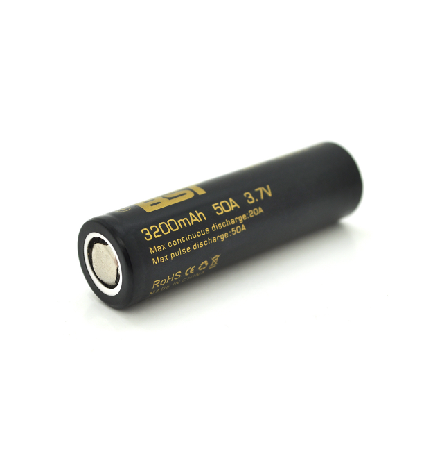 Аккумулятор 18650 Li-Ion BST, 3200mAh, 3.7V, Black