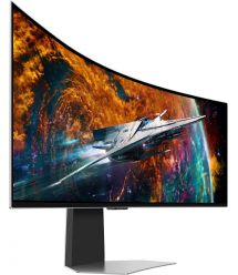 Samsung Монитор 48.7"Odyssey OLED G9 G95SC HDMI, DP, USB, MM, OLED, 5120x1440, 32:9, 240Hz, 0.3ms, CURVED