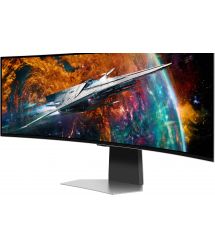 Samsung Монитор 48.7"Odyssey OLED G9 G95SC HDMI, DP, USB, MM, OLED, 5120x1440, 32:9, 240Hz, 0.3ms, CURVED