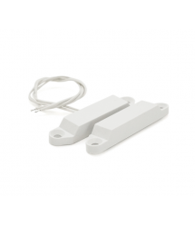 Магнітоконтактний Датчик накладний ЕСМК-4 пластик, 58х12x11мм білий ціна за 1шт