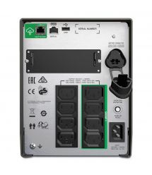 APC Джерело безперебійного живлення Smart-UPS 1000VA/700W, LCD, USB, SmartConnect, 8xC13
