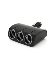 АЗУ розгалужувач Olesson 1520, 12V-3*12V, Black, Blister