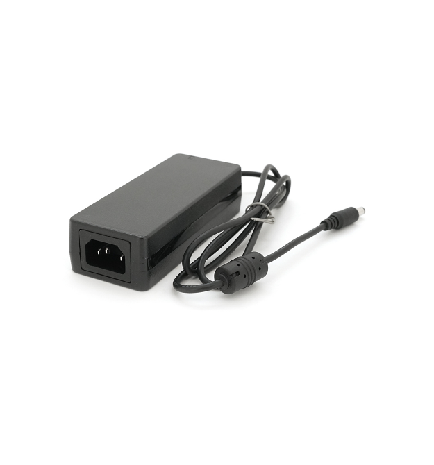 Імпульсний адаптер живлення Mean Well 12В 5А (60Вт) GST60A12-P1J штекер 5.5 - 2.5 + кабель живлення, довжина 1,20м