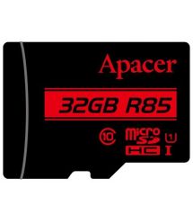 Apacer microSDXC/SDHC UHS-I U1 Class 10[Карта памяти microSD 32GB C10 UHS-I R85MB/s + SD]