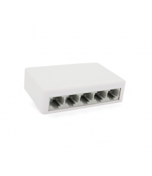 Комутатор JY 5005S 5 портів Ethernet 10 - 100 Мбіт - сек. DC 5 . Блок живлення 5V у комплекті