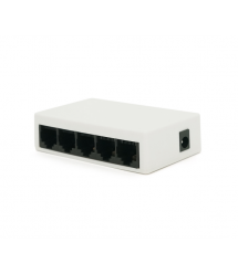 Комутатор Merlion MS1005 5 портів Ethernet 10 - 100 Мбіт - сек. DC 5V. Блок живлення 5V у комплекті Q240