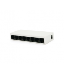 Комутатор Merlion MS1008 8 портів Ethernet 10 - 100 Мбіт - сек. DC 5V. Блок живлення 5V у комплекті Q100