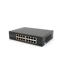 Комутатор Merlion MS1016 16 портів Ethernet 10 - 100 Мбіт - сек. метал AC220V.