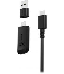 HyperX Гарнитура игровая Cloud III, WL/USB-A/USB-C, черно-красный