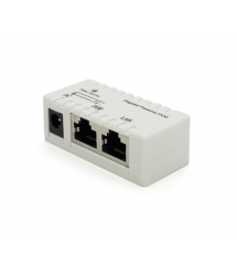 POE інжектор IEEE 802.3af PoE з портом Ethernet 10 - 100 - 1000 Мбіт - с, White