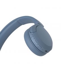 Sony Наушники On-ear WH-CH520 BT 5.2, SBC, AAC, Wireless, Mic, Синий