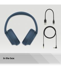 Sony Наушники Over-ear WH-CH720N BT 5.2, ANC, SBC, AAC, Wireless, Mic, Синий