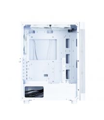 Zalman Корпус I4 без БП 2xUSB3.0, 1xUSB2.0 6x120мм white LED VGA 320мм LCS ready Mesh Side/Front Panel ATX белый