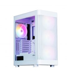 Zalman Корпус I4 TG без БП 2xUSB3.0, 1xUSB2.0 4x140мм RGB VGA 320мм LCS ready TG Side Panel ATX белый