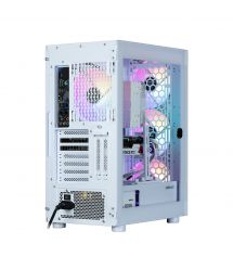 Zalman Корпус I4 TG без БП 2xUSB3.0, 1xUSB2.0 4x140мм RGB VGA 320мм LCS ready TG Side Panel ATX белый